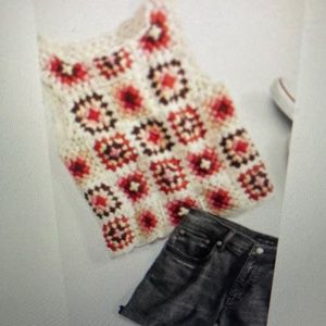 COPY - Lucky Brand Crocheted Top
